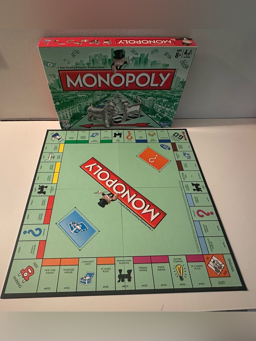 Monopoly Classic Board Game Hasbro Complete Cat Token Edition